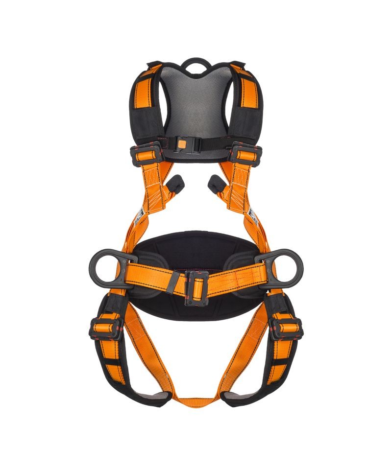 arnés dieléctrico miguel miranda con protección lumbar acolchado modelo 15X