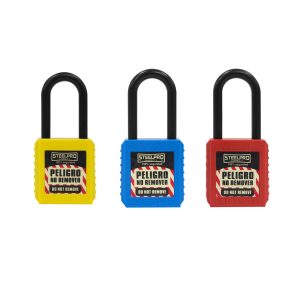 Candado Steelpro Dielectrico colres