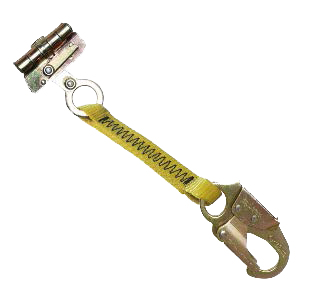 atrapa cuerdas con mosquetón steelpro