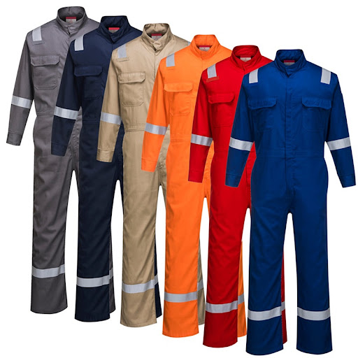 overol ignifugo con cintas reflectivas 3m retardante al fuego SafetyWork