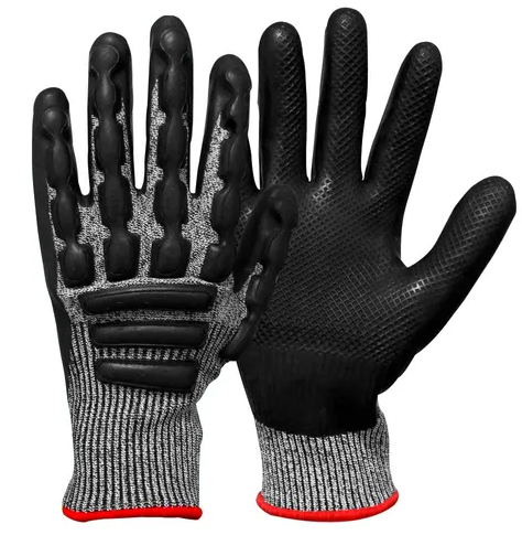 guantes anti impacto contra golpes anti corte steelpro